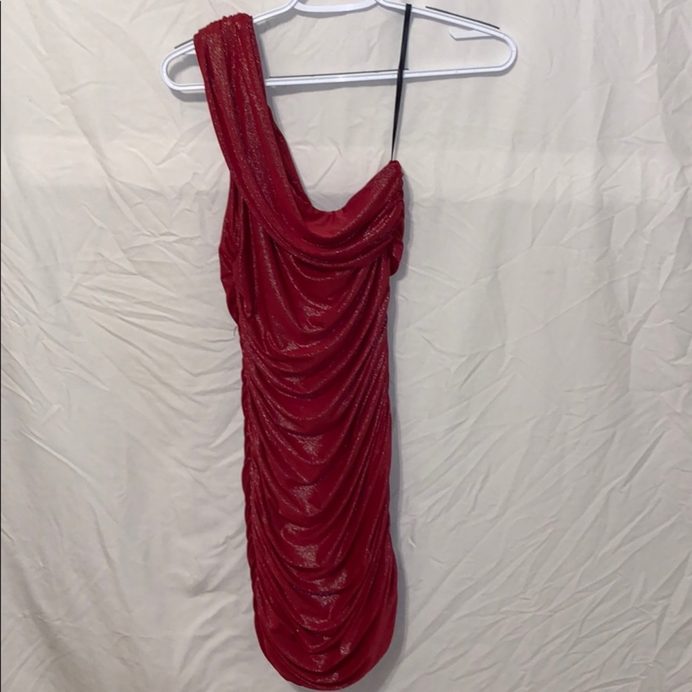 As U Wish one strap body on dress